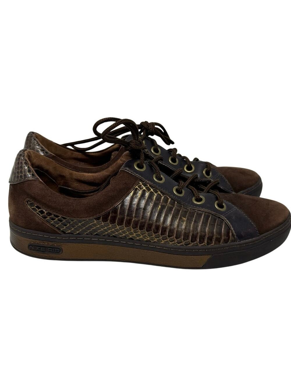 Nike Air G Series Bronze Brown Leather Sneakers Women’s 8